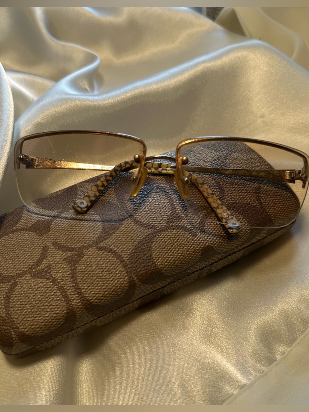 Coach Vintage Glasses and Case RX Y2K - Picture 2 of 4